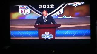 The Opening Message of the 2012 NFL Draft