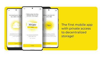 The first mobile Web3 storage is available on Google Play!