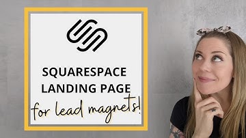 How to Create a Landing Page in Squarespace with CSS // Squarespace CSS Tutorial