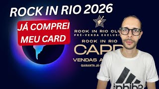I already bought the Rock In Rio Card (You Need to See This Video)