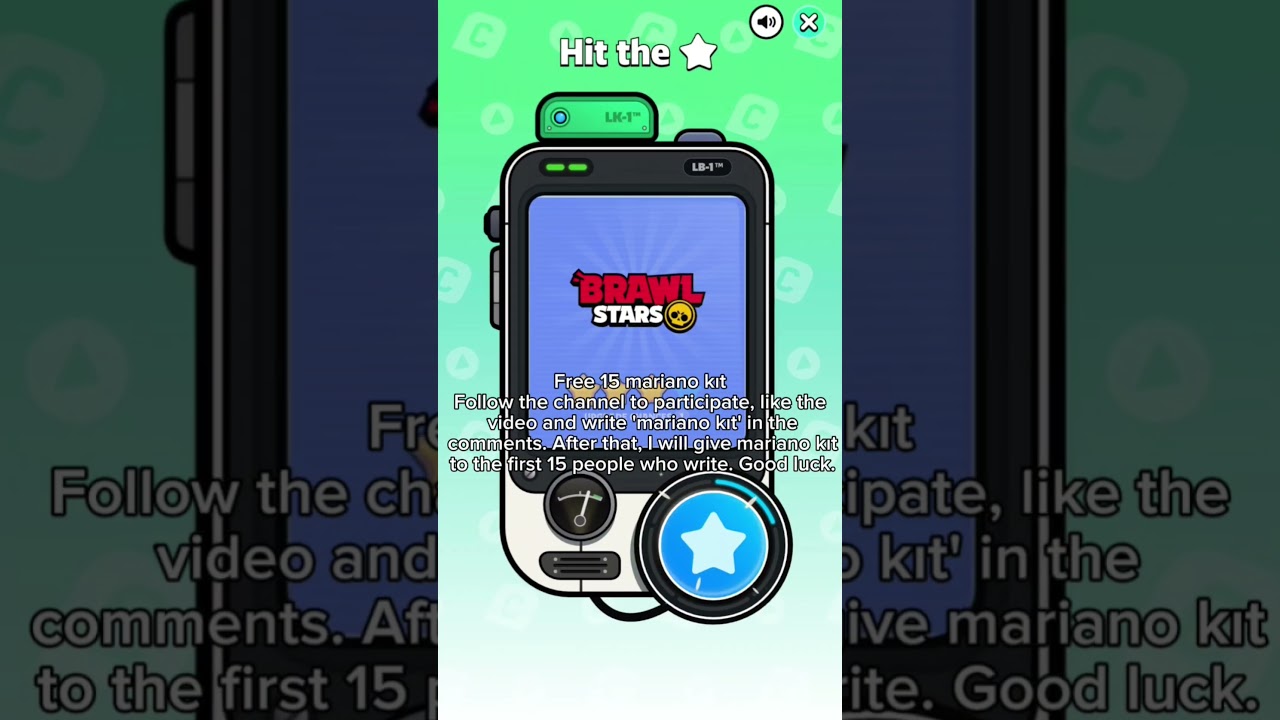 free15Marianokit #brawlstars #brawlstarsgame #supercellcreator #supercell#freebox #giftedbysupercell