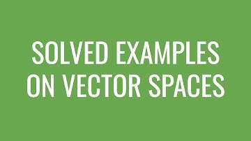 1.2 Solved Example on Orthogonality and Cauchy-Schwartz Inequality | Linear Algebra