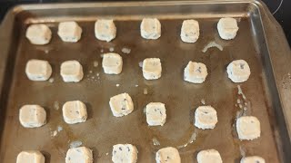 Making  cookies 