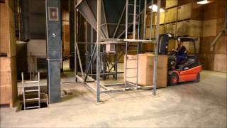 Graanontvangst En Opslag In 2014 Bij Koninklijke Maatschap De Wilhelminapolder Kmwp