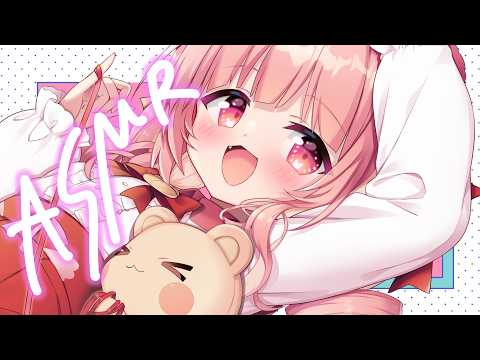 【甘々ASMR/黒3dio】梵天耳かき♡　＃くまくまたいむ【日色くま】