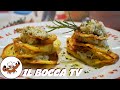 700 - Millefoglie di baccalà..la patata ci pò stà! (antipasto di pesce sfizioso facile e delicato )