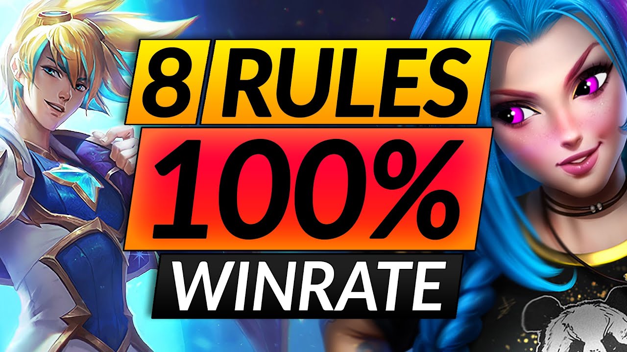 8 PROVEN Rules for 100% WINRATE in RANKED - Challenger Reveals