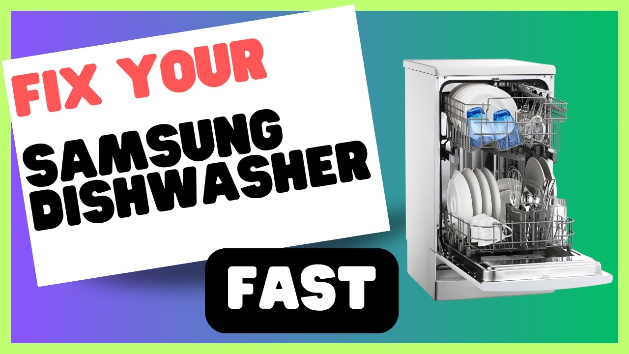 Samsung Dishwasher Leaving Spots on Dishes? Solve It Today YouTube