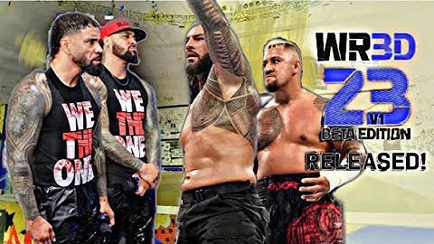 (2K23) Wr3d 23 Mod V1 All New Released New Arenas, Titles & More [Wr3d 2k23]