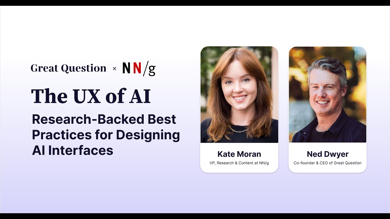 The UX of AI: Research-Backed Best Practices for Designing AI ...