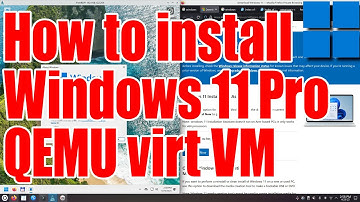 How to install Windows 11 Pro QEMU virt VM tutorial for beginners - April 2025 - 1c9738f6