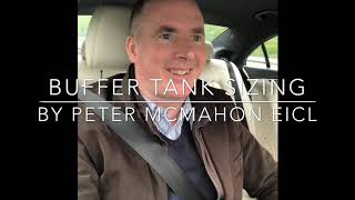 Buffer tank sizing for chillers and heat pumps