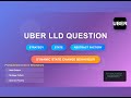 (Hindi) Real Uber low level design interview question explained with code | lld | #lld
