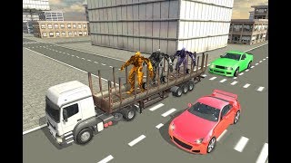 Car Robot Sim Transport Truck (By  Survival Games Craft) Android Gameplay HD screenshot 4