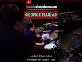 George Fludas: Short Drum Solo with Benny Green - 1996