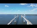 Chesapeake Bay Bridge area via Drone