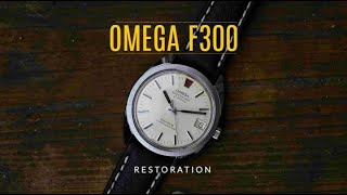 Restoration of an unusual Omega 70&#39;s watch