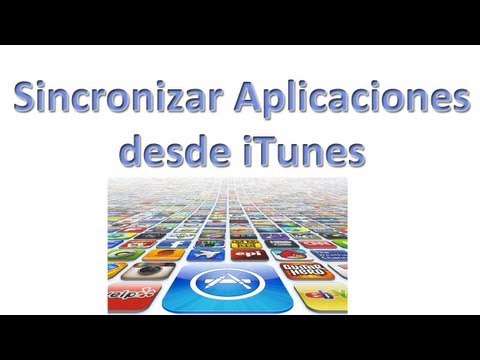 Video: Cómo Sincronizar Aplicaciones Con ITunes