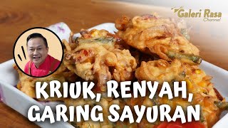 Rudy Choirudin Kriukk, Renyah, Gurih, Garing Dari Sayuran Gorgar Sayur Sambal Bawang Hijau