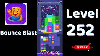 Famous Bounce Blast Level 252 Walkthrough 🎮💥 | Tricky Ball Puzzle Solution | Go Answer Net Worth