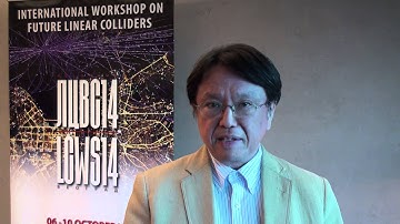 I want the ILC!  by Hitoshi Yamamoto #mylinearcollider