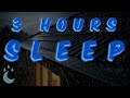 Thunderstorm on Tin Roof 🌩️☔ | Heavy Rain &amp; Thunder on Metal Roof for Deep Sleep - 3 Hours