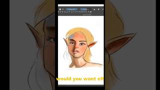 'Day 17: Drawing a Fantasy Elf Face! 🧝‍♂️✨ | #30DayChallenge #FantasyArt'