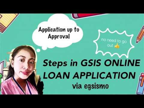 GSIS LOAN APPLICATION ONLINE | Easy !