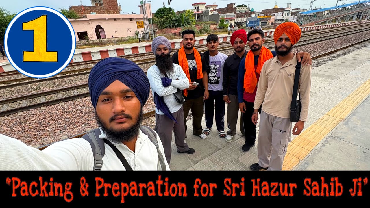 “Nanded Hazoor Sahib Di Yatra Layi Tiyari | Vlog 1” #jassaulakhvlogs 