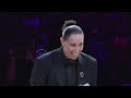Diana Taurasi Halftime Ring Of Honor Speech