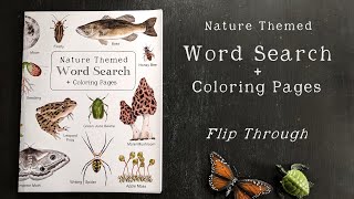 Nature Themed Word Search Book screenshot 1