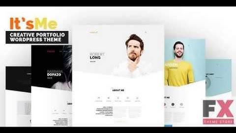 Preview Itx27s Me - Creative Portfolio WordPress Theme TFx