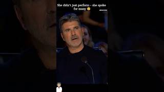 She Turned Bullying Into a Song That Touched Everyone 😭❤️ |Sophie Pecora #Shorts #AmericasGotTalent