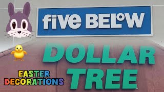 Easter Decorations At Five Below And Dollar Tree