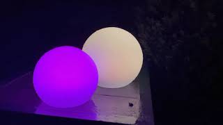 Lunieres Orb- Solar Powered Light Up Colour Changing Orb