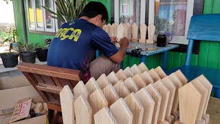 Membuat Plakat sederhana dari Bekas Palet | Plakat Kayu Jati Belanda