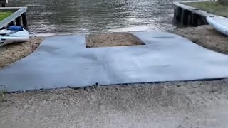 Easy boat launch build