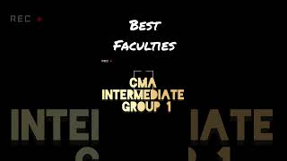 Best faculties for cma intermediate G1 | Free classes  😍 | CMA ARMY