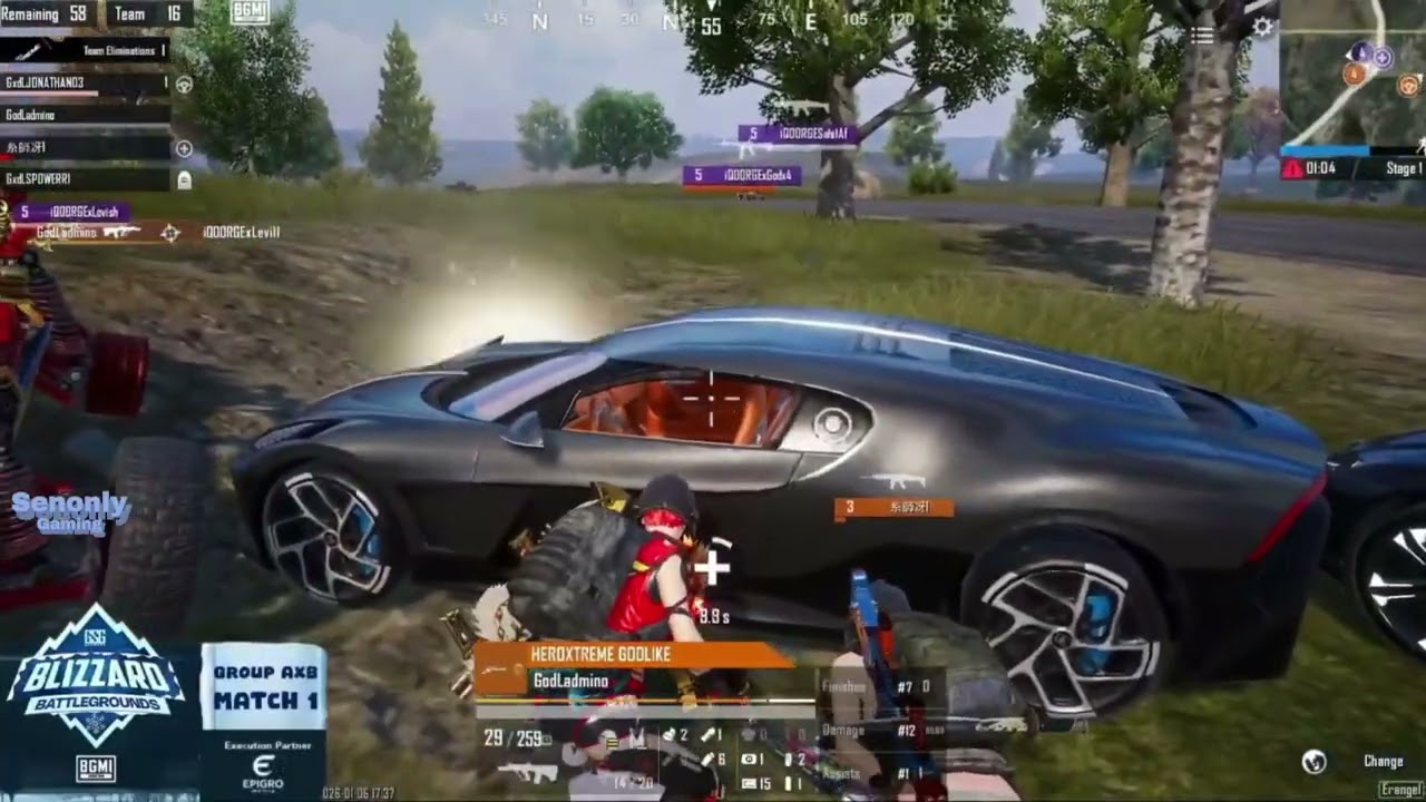 Blizzard Battlegrounds S1: Semi Finals Day 1 - 💛Godlike Match 1 