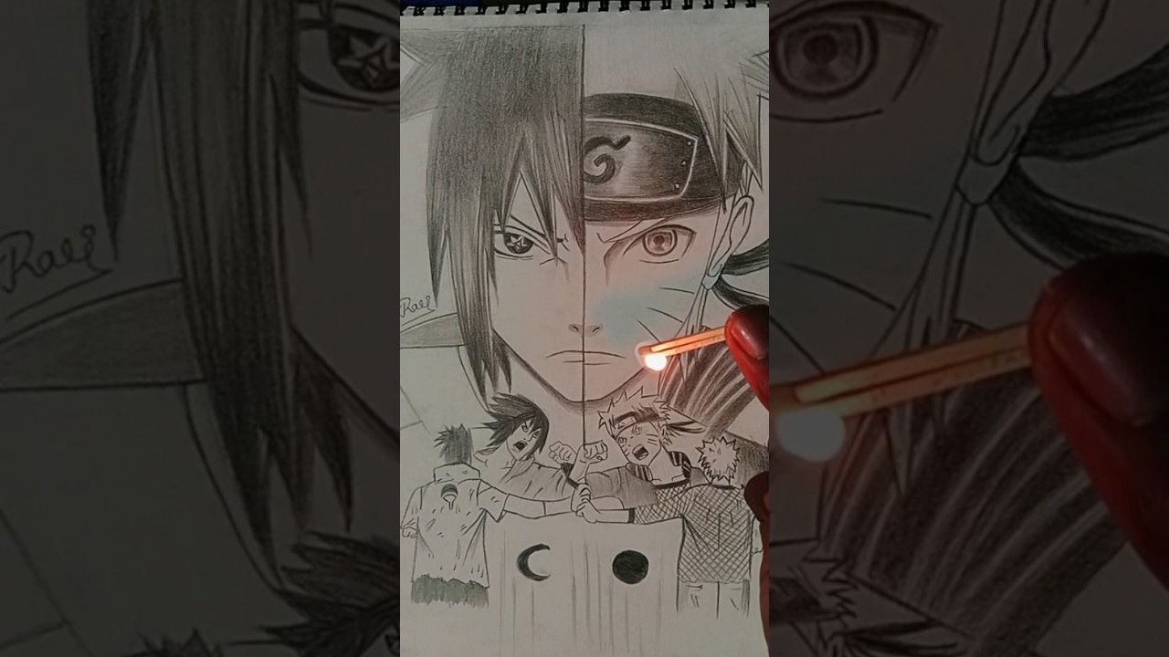 Naruto vs sasuke final battle😱 