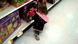 Dora dance in the middle of Target