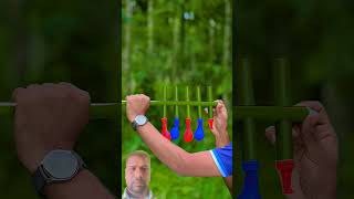 Beautiful Hand Craft Toy Using Bamboo & Balloon 😱🎈🎋 | Amazing DIY Craft | #shorts