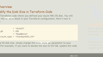How to Increase Azure VM OS Disk Size Using Terraform Without Recreating the VM