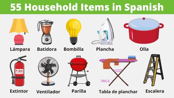 Spanish Vocabulary In The Kitchen 50