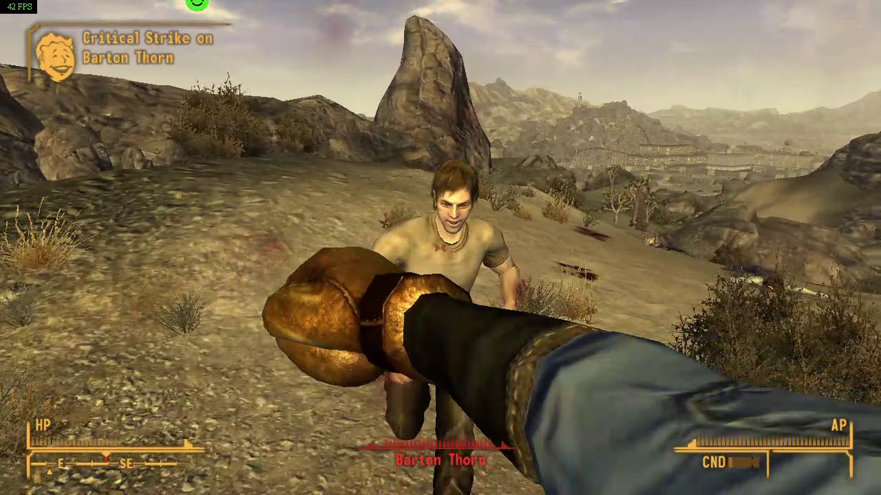 Fallout New Vegas Bloopers Special: Lord Bywargard Versus Barton Thorn "Good Ending"