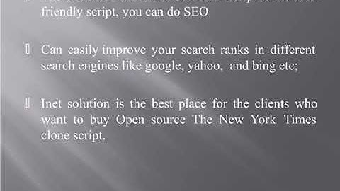 The New York Times script - News management scripts - Fox News Clone