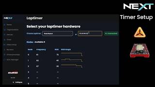 Next Race Manager - ⏱️ Timer Setup: RotorHazard or LapRF Integration ✅ screenshot 3