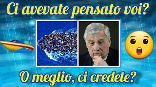 Troppa immigrazione - La soluzione di Tajani!