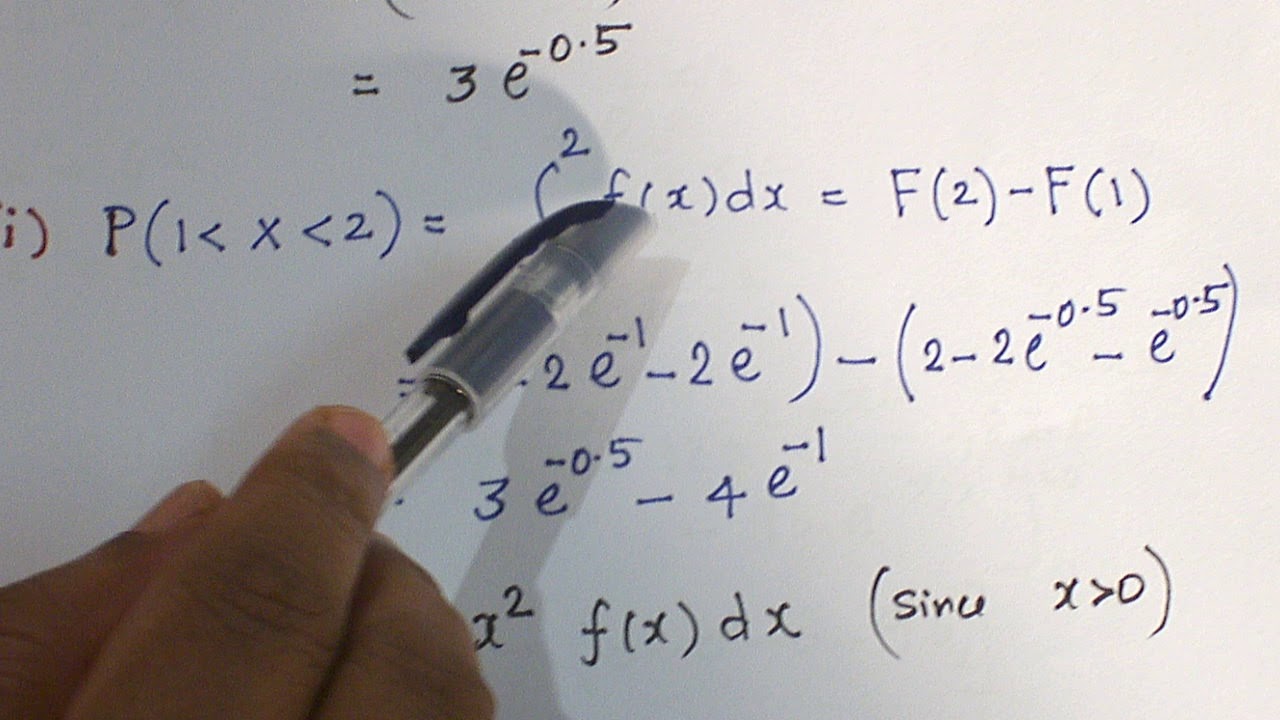 CONTINUOUS RANDOM VARIABLES PROBLEM 4 - YouTube