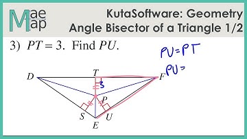 KutaSoftware: Geometry- Angle Bisector Of A Triangle Part 1